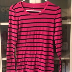 GAP striped long sleeved shirt